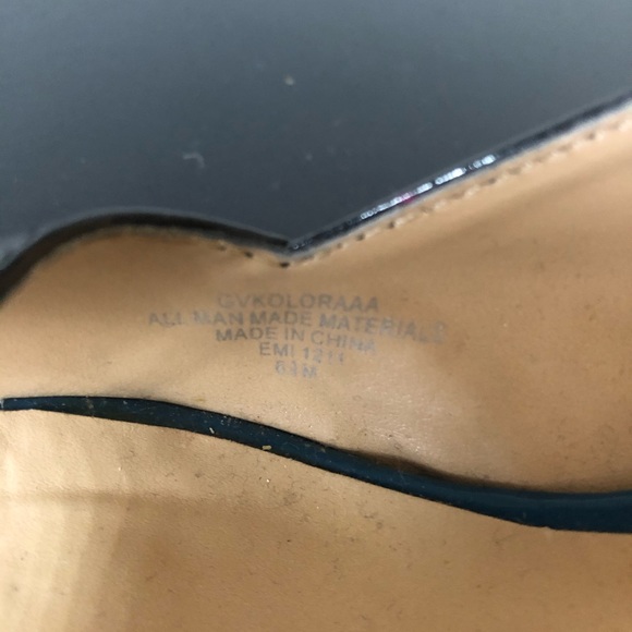 Gloria Vanderbilt Blue Suede Sole Heels - Picture 4 of 5